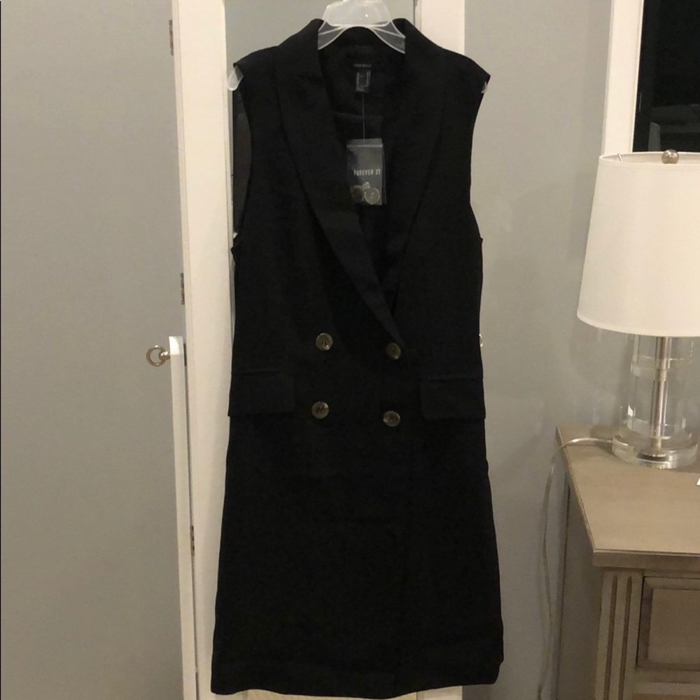 NWT Forever 21 vest style dress, size M